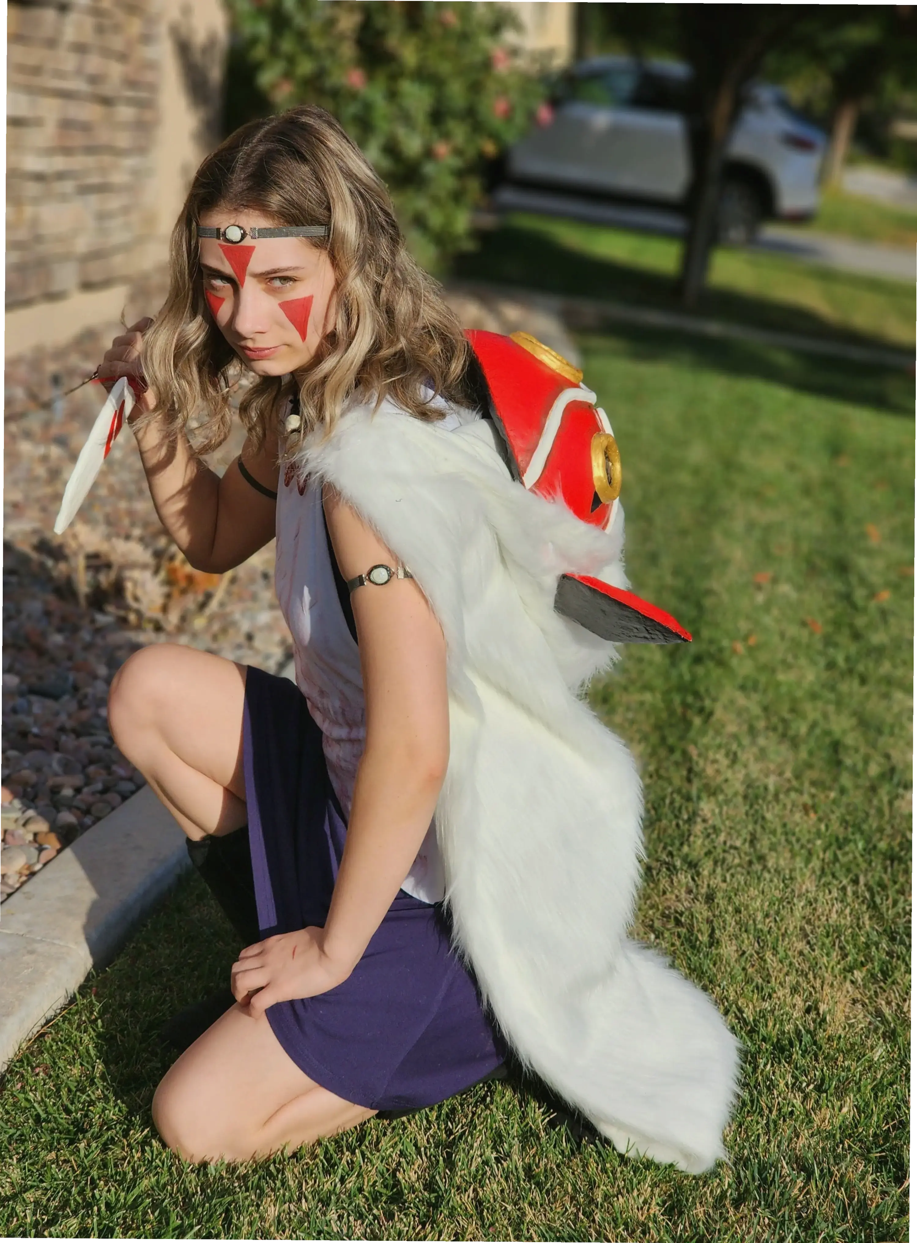 Princess Mononoke Cosplay: Biến thành San hoặc Ashitaka với trang phục độc đáo từ bộ phim kinh điển.