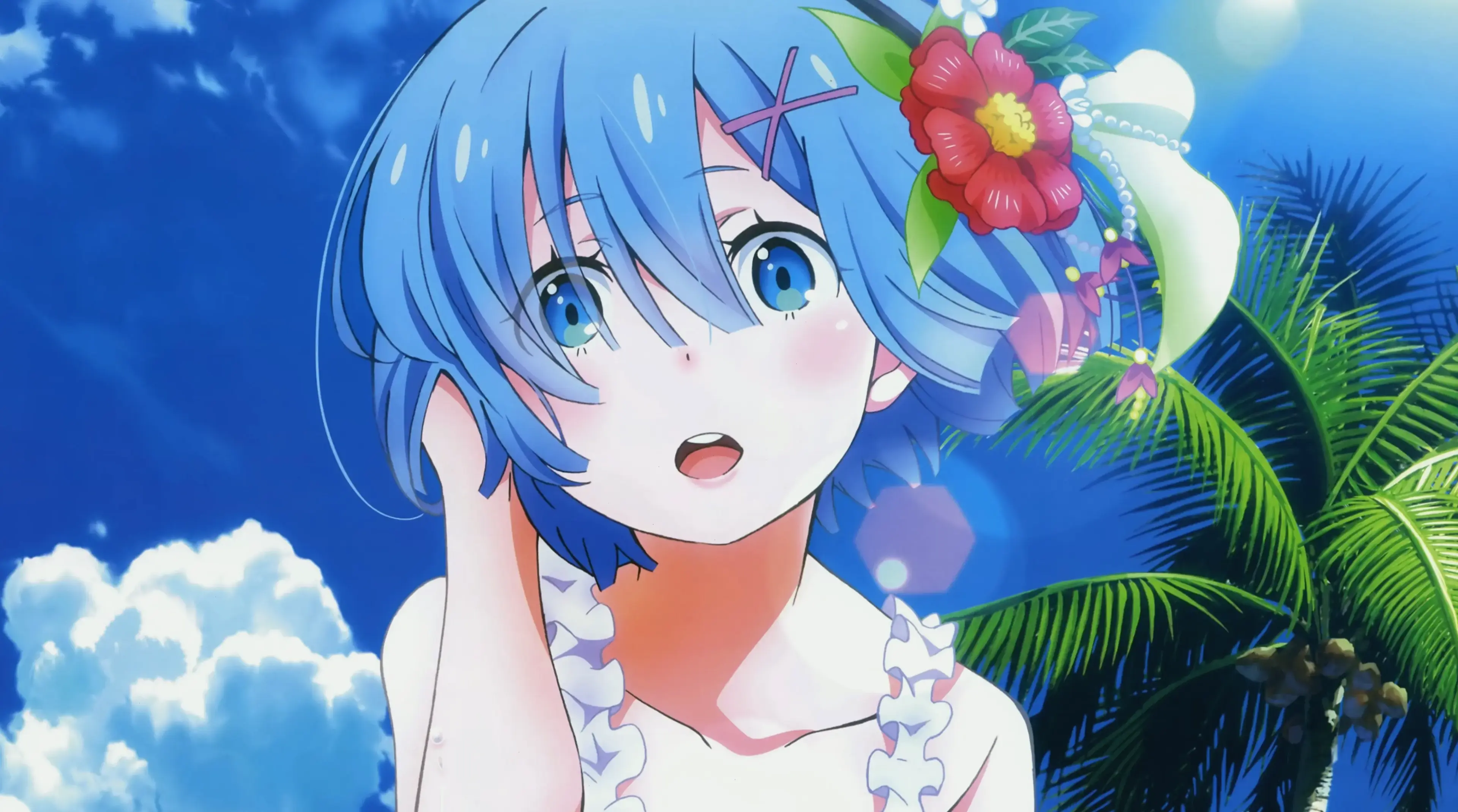 Rem 4K wallpaper từ Re:Zero mang hình ảnh sắc nét, lý tưởng để trang trí màn hình điện thoại.