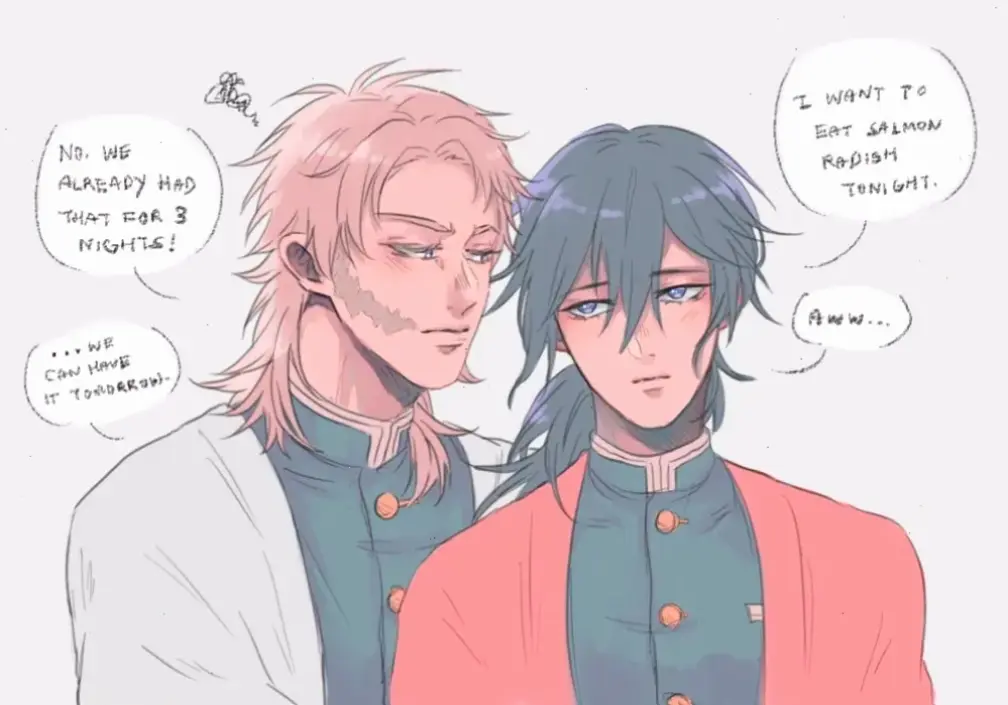 Sabito x Giyuu cute: Những hình ảnh dễ thương, hài hước và ấm áp của cặp đôi này trong thế giới anime.