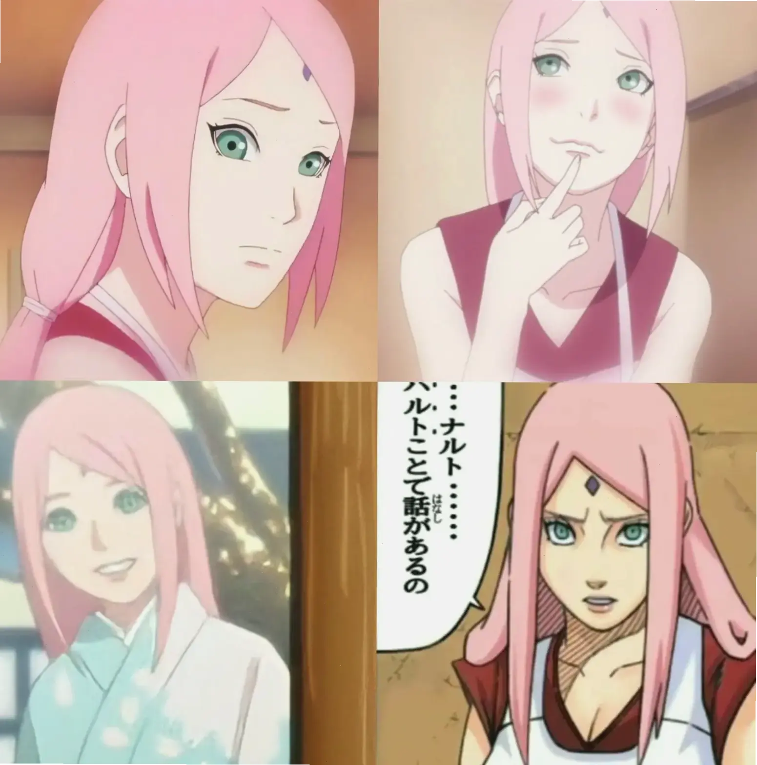 Sakura Haruno long hair: Phong cách mới mẻ trong Naruto The Last, thể hiện sự trưởng thành và quyến rũ!