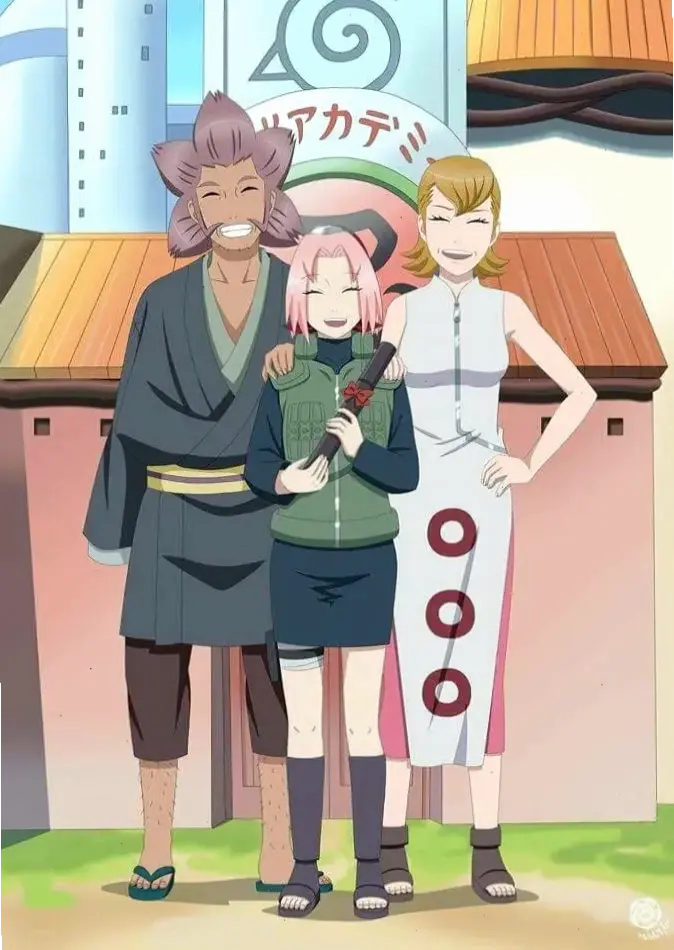 Sakura Haruno parents: Mebuki và Kizashi, gia đình yêu thương hỗ trợ cô ấy trong hành trình ninja!