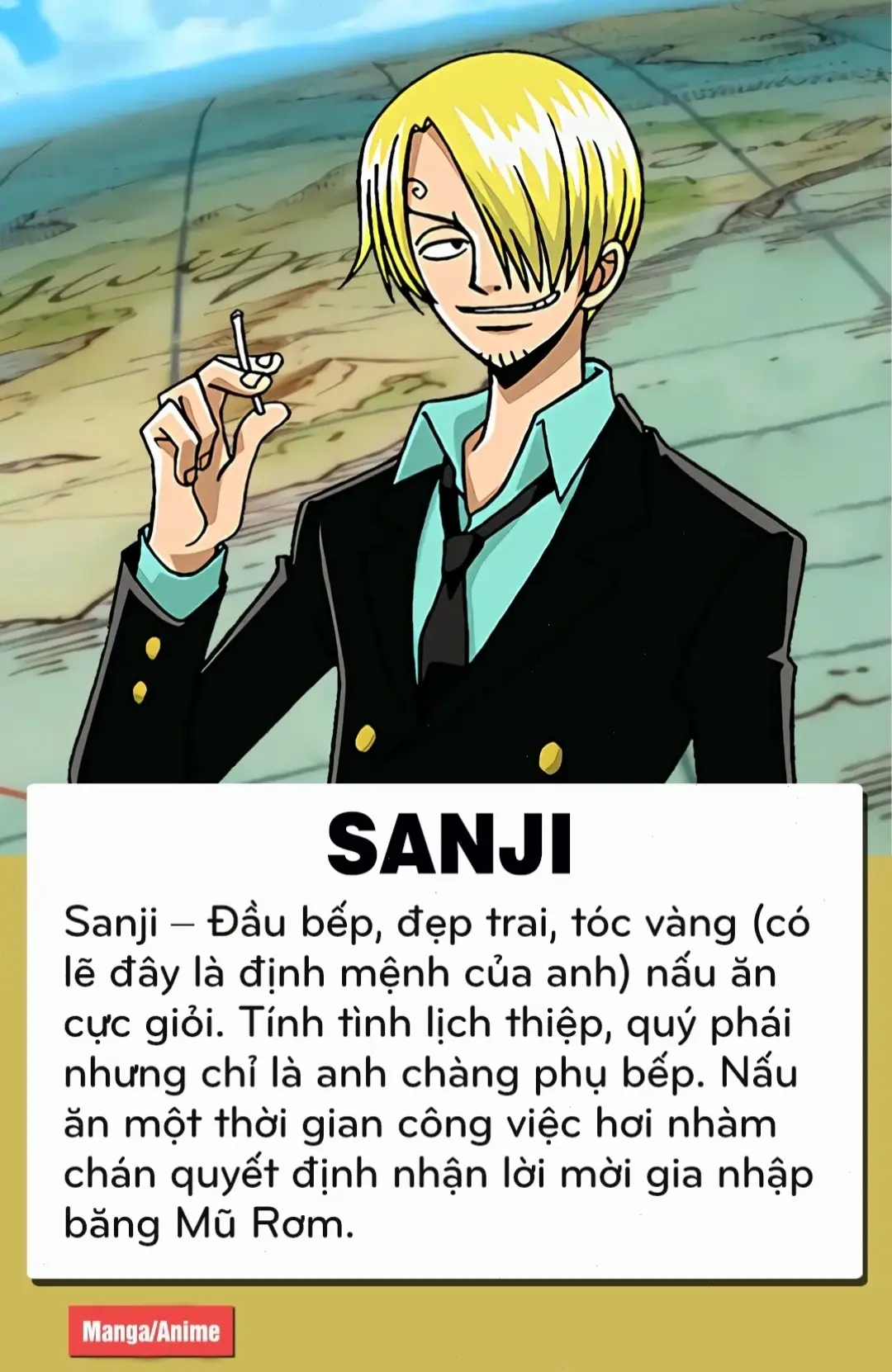 Sanji cao bao nhiêu? Với chiều cao 180 cm, anh ấy nổi bật giữa đồng đội trong các trận chiến One Piece!
