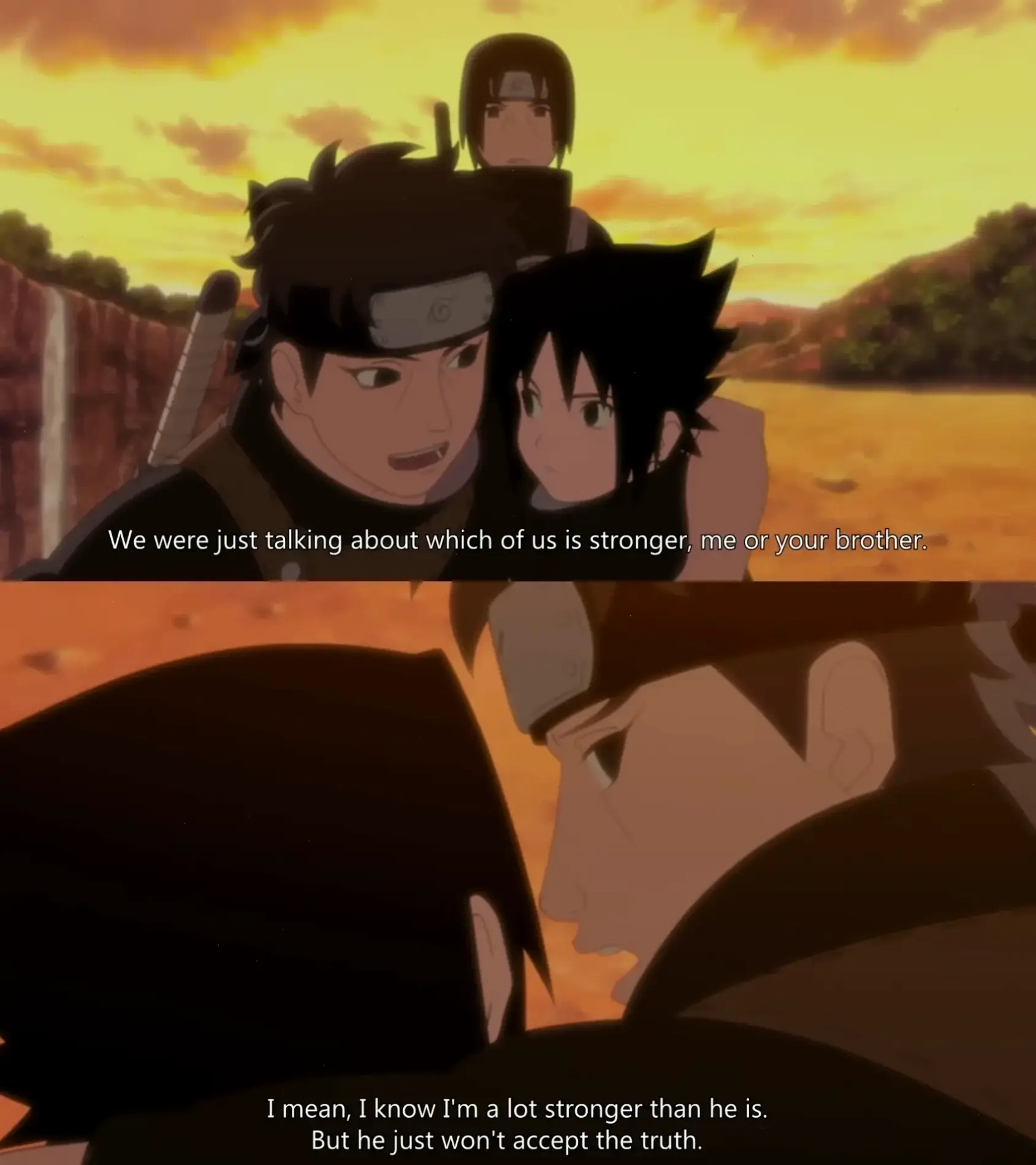 Shisui vs Itachi: Trận chiến giả tưởng giữa hai ninja mạnh mẽ nhất Uchiha.