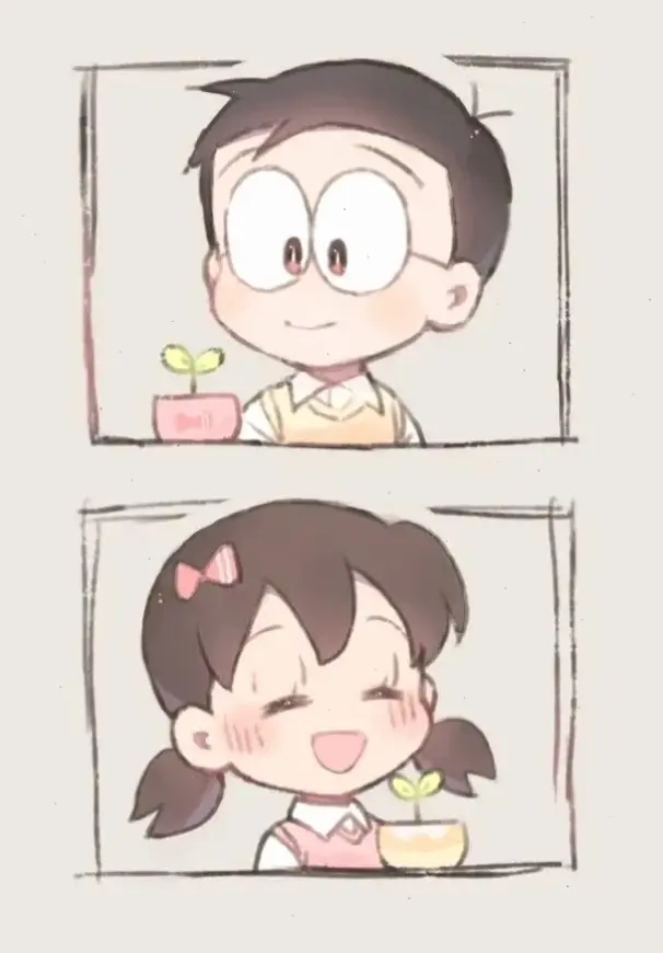 Shizuka chibi – Phiên bản dễ thương hơn, nhỏ xinh và đáng yêu. Hình ảnh Shizuka chibi làm bạn mỉm cười!