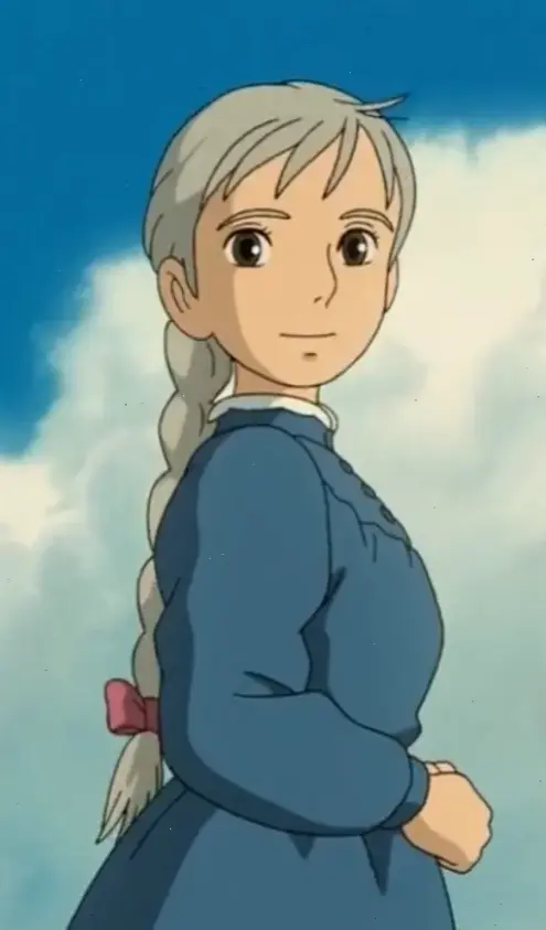 Sophie và Howl cùng nhau phiêu lưu, câu chuyện tình yêu đẹp trong Howl's Moving Castle.