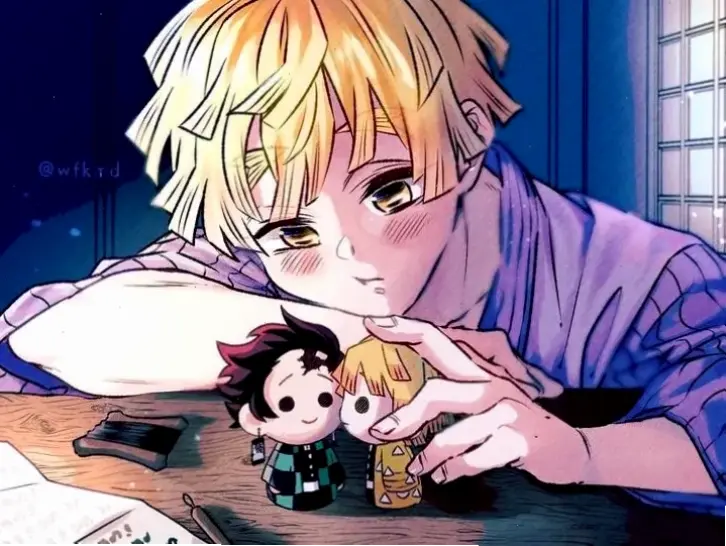 Tanjirou x Zenitsu: Câu chuyện tình bạn chân thành, vượt qua mọi thử thách trong thế giới săn quỷ kịch tính!