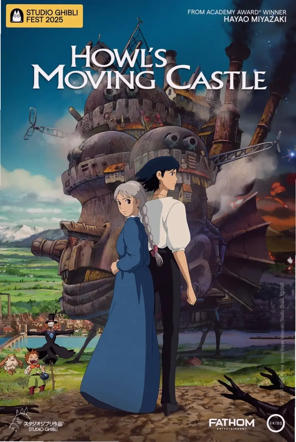 The Howl's Moving Castle: Câu chuyện phép thuật, tình yêu và phiêu lưu kinh điển từ Studio Ghibli.