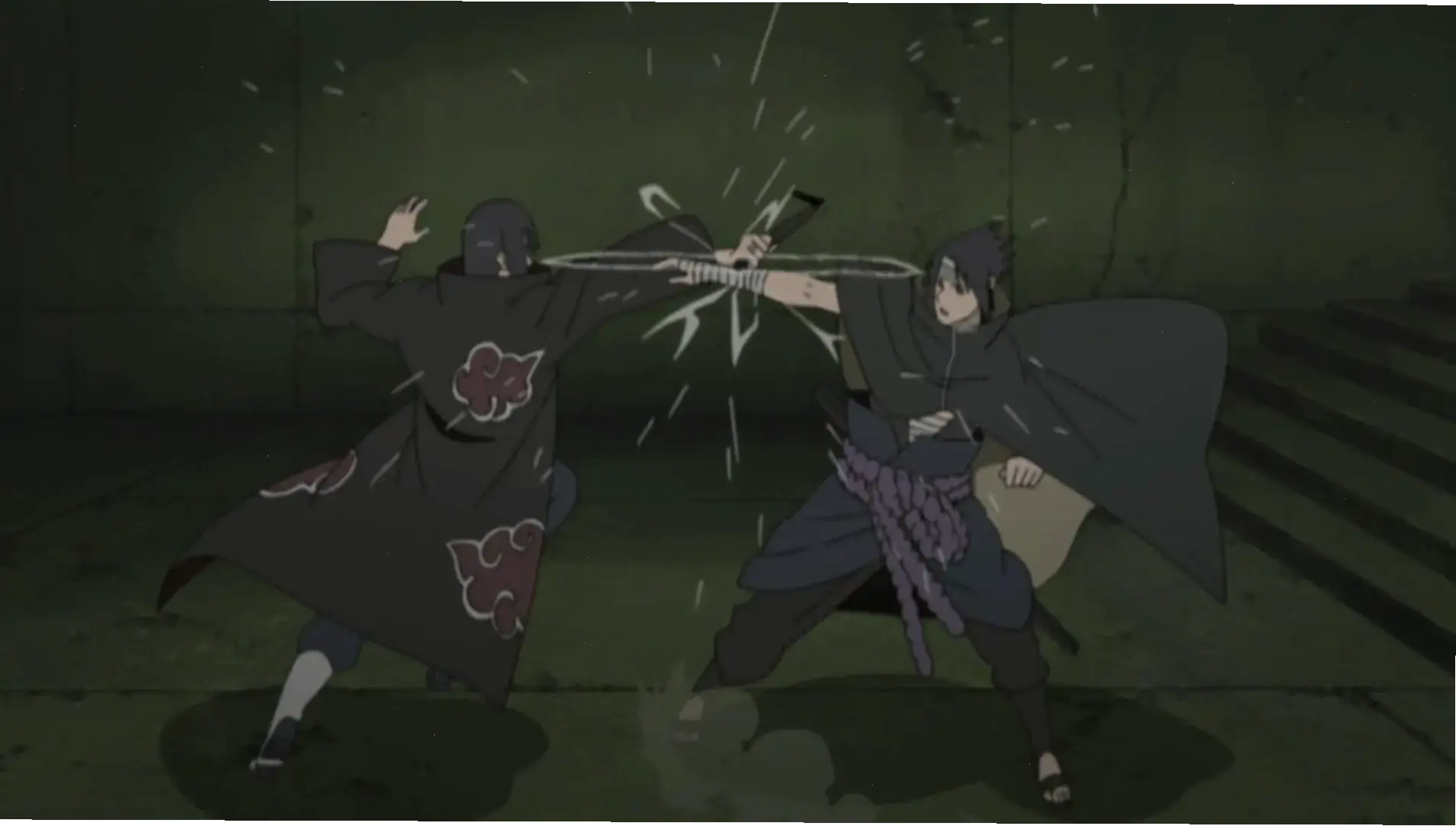 Trận chiến Itachi Uchiha vs Sasuke đỉnh cao, khoảnh khắc quyết định trong thế giới Naruto.