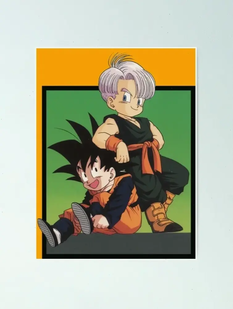 Trunks x Goten: Cặp đôi chiến binh nhí với sức mạnh kết hợp, tham gia các trận đấu vui nhộn trong Dragon Ball. Hấp dẫn trẻ em!