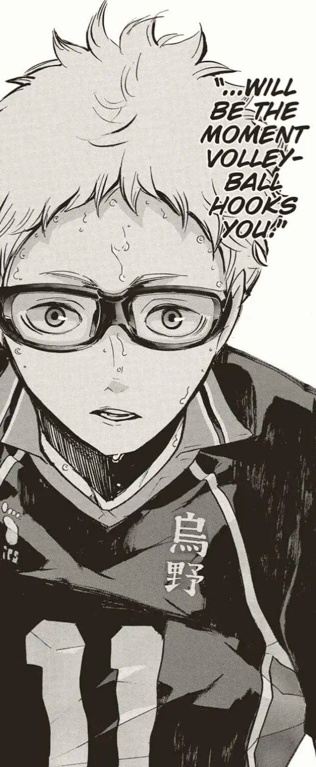 Tsukishima manga khám phá sâu hơn về hành trình bóng chuyền và cá tính của anh trong series Haikyuu.