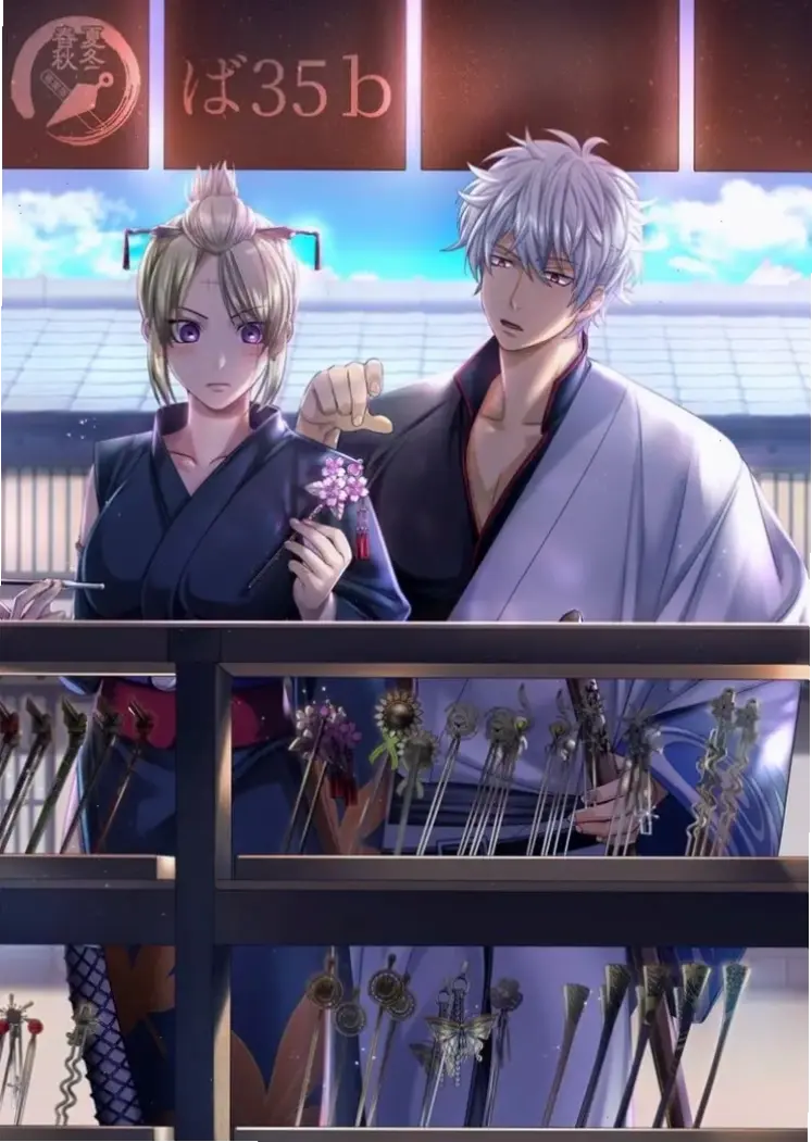 Tsukuyo x Gintoki: Khoảnh khắc ngọt ngào, đầy bất ngờ giữa hai nhân vật!