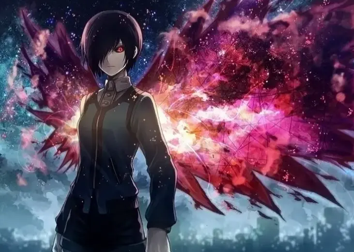 Wallpaper 4K Touka Kirishima: Hình ảnh sắc nét, hoàn hảo để làm nền màn hình với chủ đề ghoul.