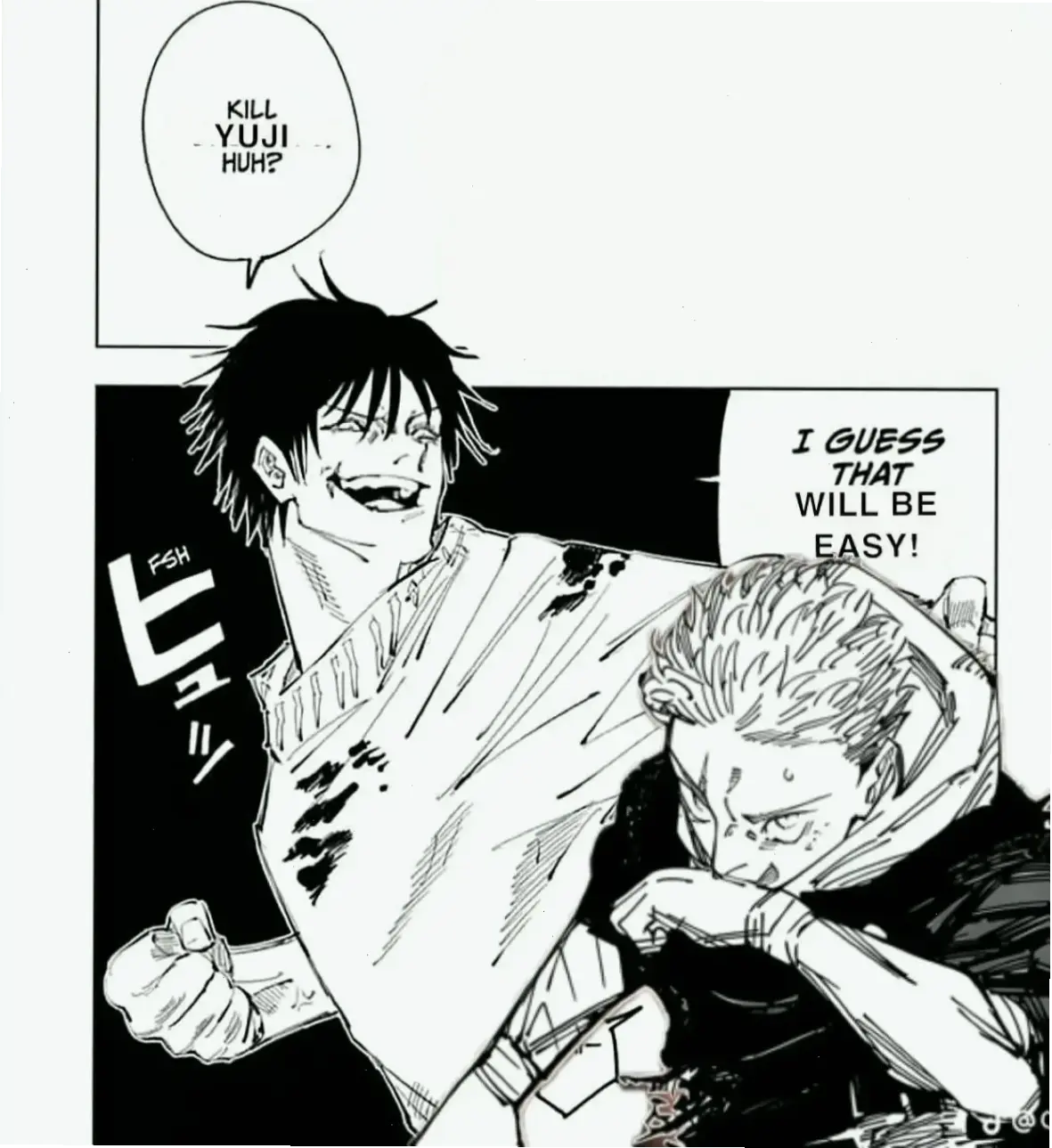 Yuji vs Toji: Trận đấu sinh tử, khám phá sức mạnh của hai nhân vật chính trong Jujutsu Kaisen!