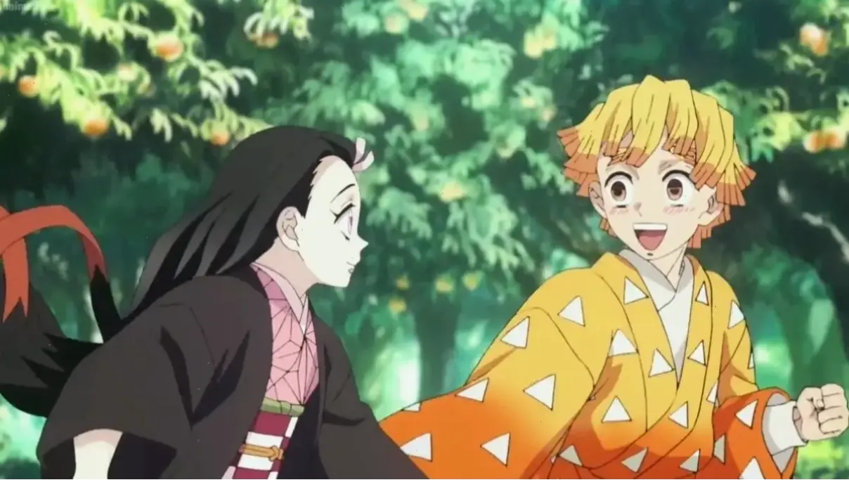 Zenitsu and Nezuko: Câu chuyện hấp dẫn về tình bạn, kết hợp hài hước và sức mạnh vượt bậc!