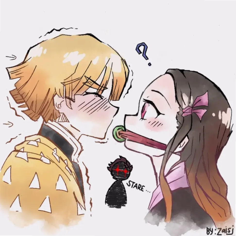 Zenitsu x Nezuko: Cặp đôi lãng mạn hài hước, mang đến những khoảnh khắc bất ngờ trong thế giới săn quỷ!