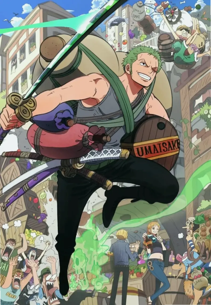 Zoro birthday: Ngày 11/11, dịp đặc biệt để kỷ niệm và tôn vinh nhân vật yêu thích trong One Piece!