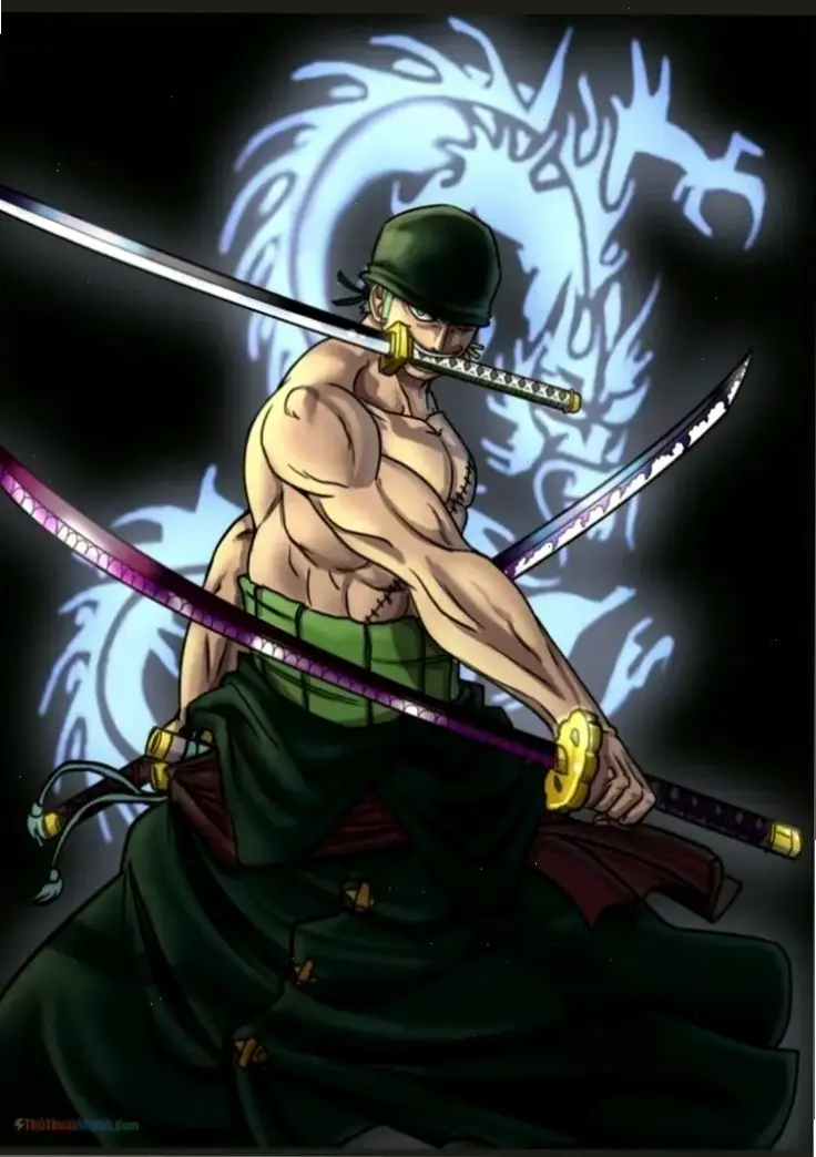 Zoro ngầu với phong cách chiến đấu bá đạo, khiến mọi trận đánh trở nên kịch tính trong One Piece!